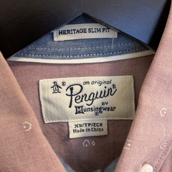 Penguin collared dress shirt - Picture 2 of 7